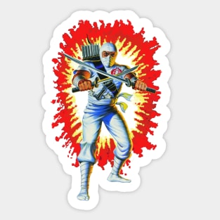 Storm Shadow GI Joe toy art card Sticker